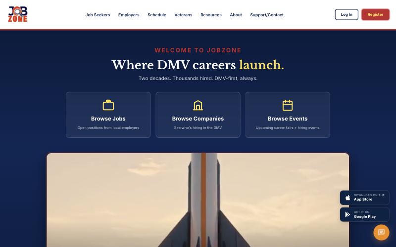 JobZone website