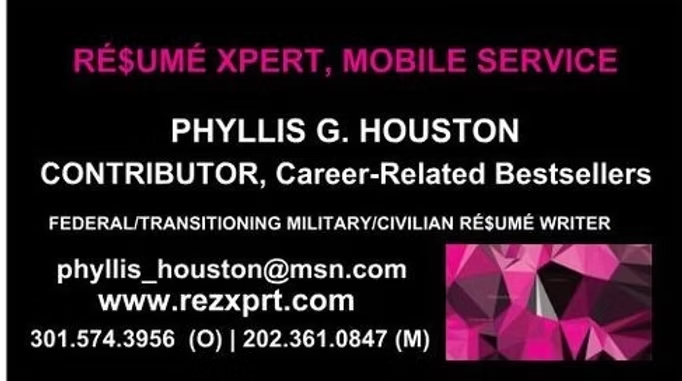 Phyllis Houston - Re$ume Xpert